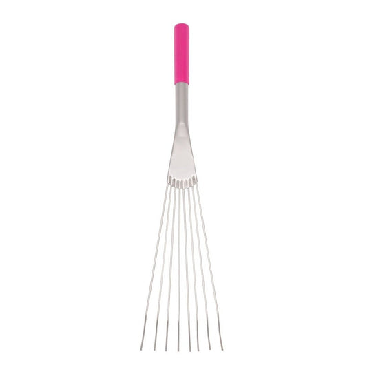 Red Gorilla Big Tidee Metal Short Handle Rake Pink Only Red Gorilla