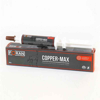 Foran Copper-Max Paste Syringe 30g Foran Equine