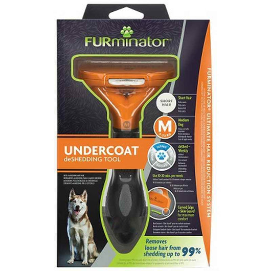 FURminator Undercoat deShedding Tool Medium Short Hair Dog FURminator