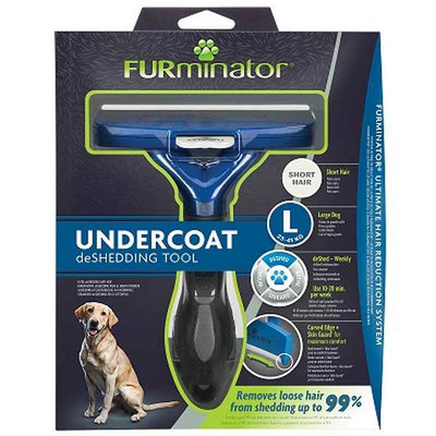 FURminator Undercoat deShedding Tool Short Hair Large Dog FURminator