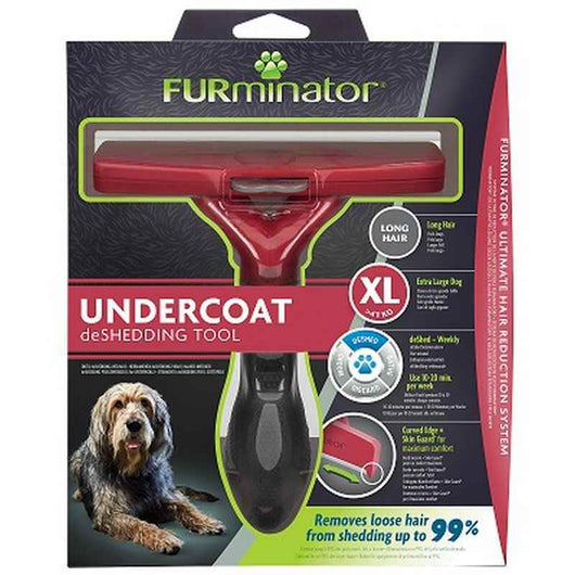 FURminator Undercoat deShedding Tool Long Hair Extra Large Dog FURminator