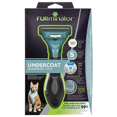 FURminator Undercoat deShadding Tool Short Hair Small Cat FURminator