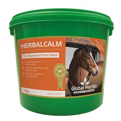 Global Herbs Thoroughbred Calmer 1kg Global Herbs
