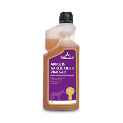 Global Herbs Apple & Garlic Cider Vinegar 1L Global Herbs