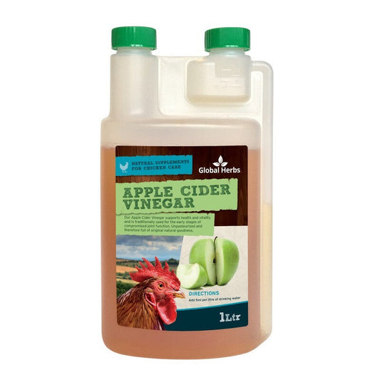 Global Herbs Apple Cider Vinegar (Chicken) 1L Global Herbs