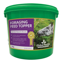 Global Herbs Foraging Feed Topper 1kg Global Herbs