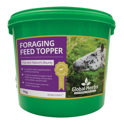 Global Herbs Foraging Feed Topper 1kg Global Herbs