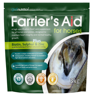 GWF Nutrition Farriers Aid for Horses 3kg GWF Nutrition