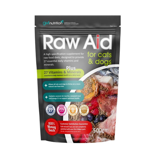 GWF Nutrition Raw Aid for Cats & Dogs 500g GWF Nutrition