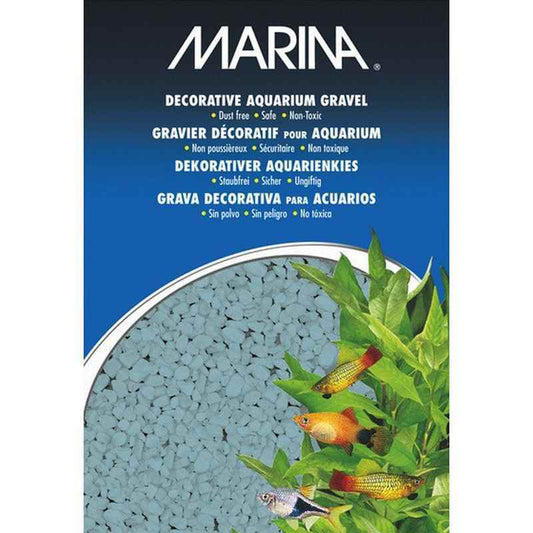 Marina Aquarium Gravel Blue 2kg Marina