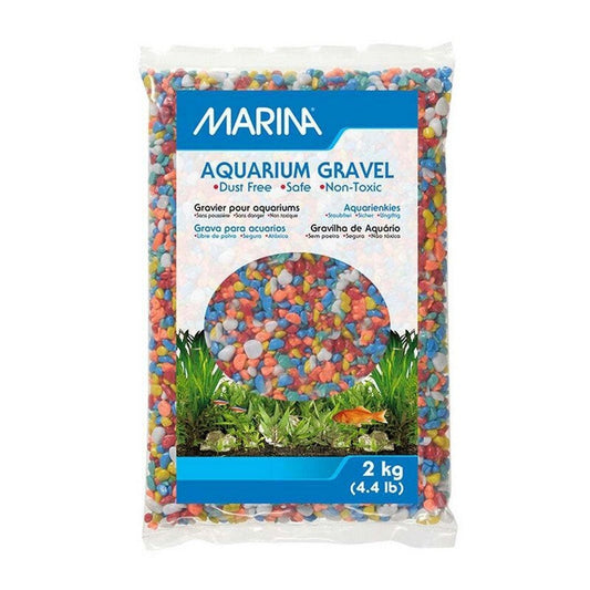 Marina Aquarium Gravel Rainbow 2kg Marina