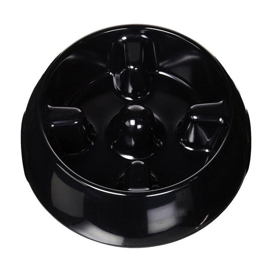 Dogit Anti Gulping Bowl Black - Medium Dogit