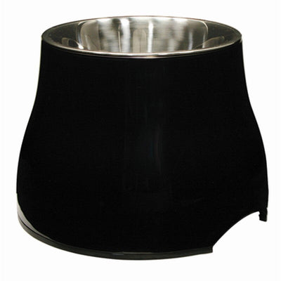 Dogit Elevated Dish Black - Large Dogit
