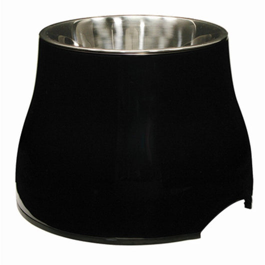 Dogit Elevated Dish Black - Large Dogit