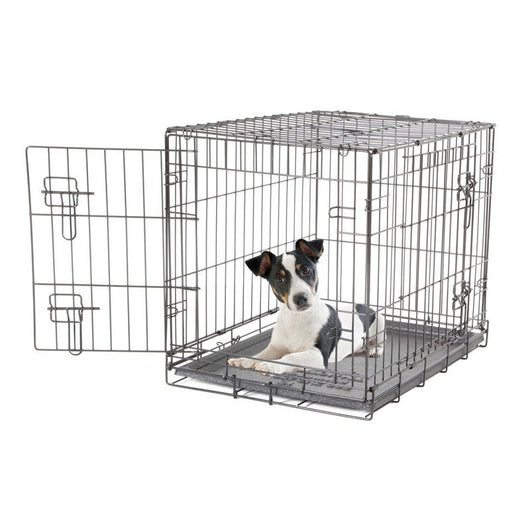 Dogit 2 Door Black Dog Crate - Small Dogit