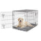 Dogit 2 Door Black Dog Crate - Large