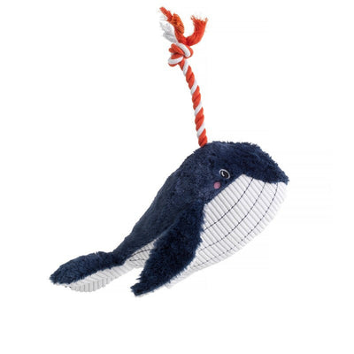 House of Paws Under the Sea Blue Whale Dog Toy House of Paws