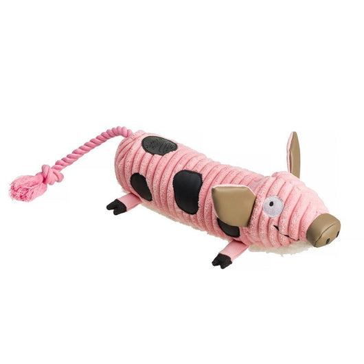 House of Paws Pig Jumbo Cord Dog Toy House of Paws
