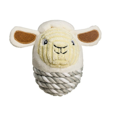 House of Paws Sheep Rope Ball Dog Toy House of Paws