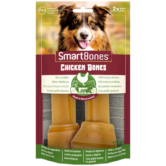 SmartBones Chicken Medium Dog Treats 8 x 2 Pieces SmartBones