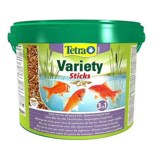 Terta Pond Variety Sticks Tub 10L Tetra
