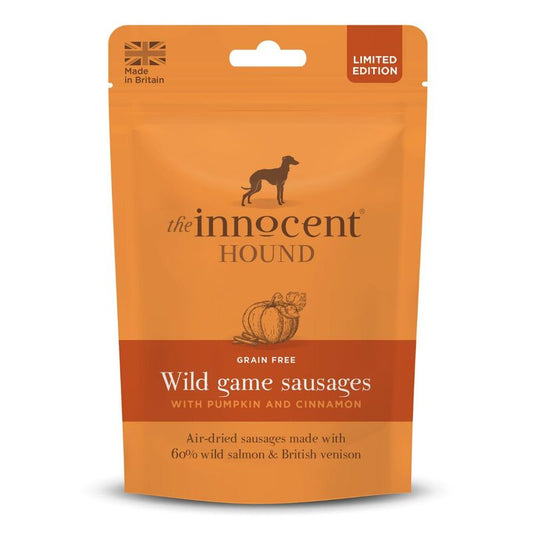 Innocent Hound Wild Game Sausages with Pumpkin & Cinnamon 5 pieces Innocent Hound