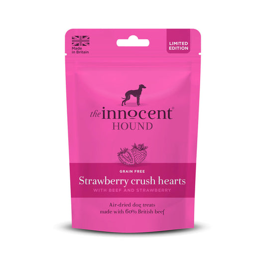 Innocent Hound Strawberry Crush Hearts Beef with Strawberry 70 g Innocent Hound