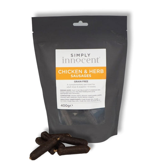 Simply Innocent Sausages Chicken & Herb 400g Simply Innocent