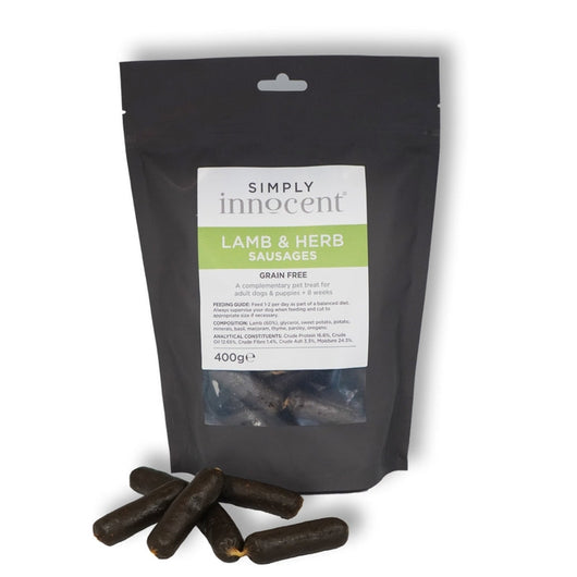 Simply Innocent Sausages Lamb & Herb 400g Simply Innocent