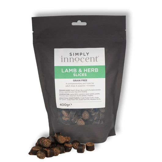 Simply Innocent Slices Lamb & Herb 400g Simply Innocent