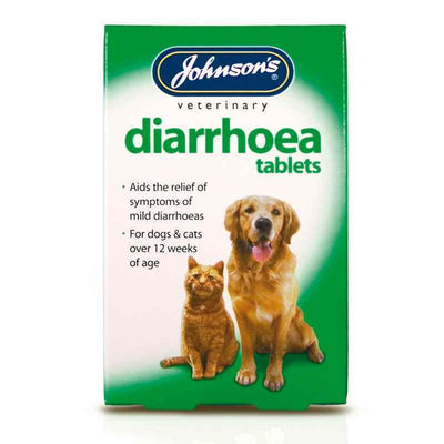 JVP Diarrhoea Tablets 12 tablets x 6 Johnsons Veterinary Products
