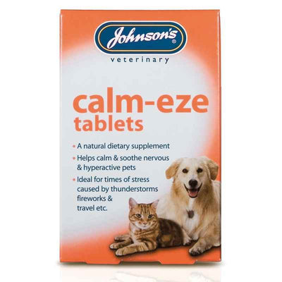 JVP Calm-Eze Tablets 36 tablets x 6 Johnsons Veterinary Products