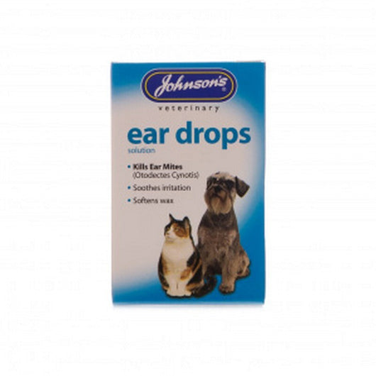 JVP Ear Drops 15ml x 6 Johnsons Veterinary Products