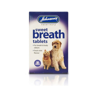 JVP Sweet Breath Tablets 30 tablets x 6 Johnsons Veterinary Products
