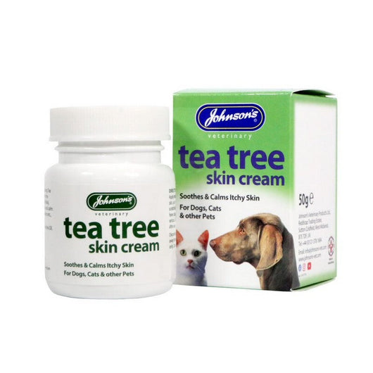 JVP Tea Tree Skin Cream 50g x 6 Johnsons Veterinary Products