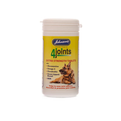 JVP 4Joints Extra Strength Tablets 30 x 4 Johnsons Veterinary Products