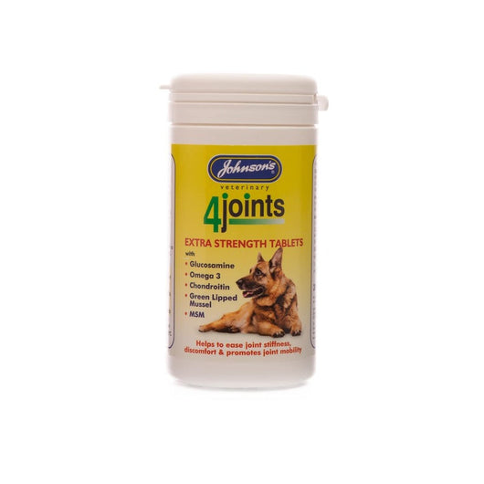 JVP 4Joints Extra Strength Tablets 30 x 4 Johnsons Veterinary Products