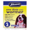 JVP Dog One Dose Wormer Size 2 2 Tablets x 6