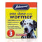 JVP Dog One Dose Wormer Size 3 4 Tablets x 6