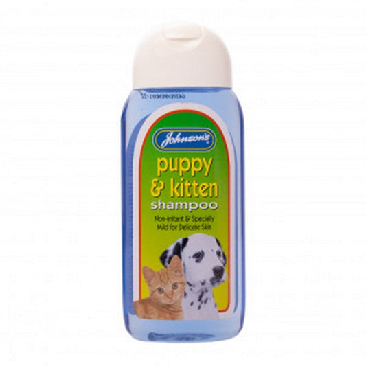 JVP Puppy & Kitten Shampoo 200ml x 6 Johnsons Veterinary Products