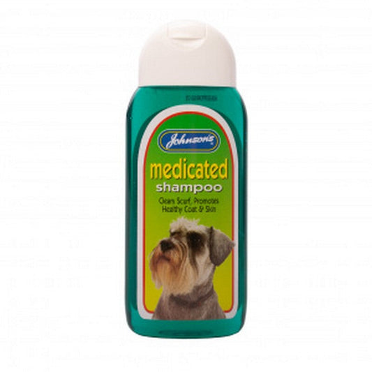 JVP Medicated Shampoo 200ml x 6 Johnsons Veterinary Products