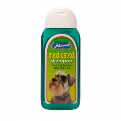 JVP Medicated Shampoo 200ml x 6 Johnsons Veterinary Products
