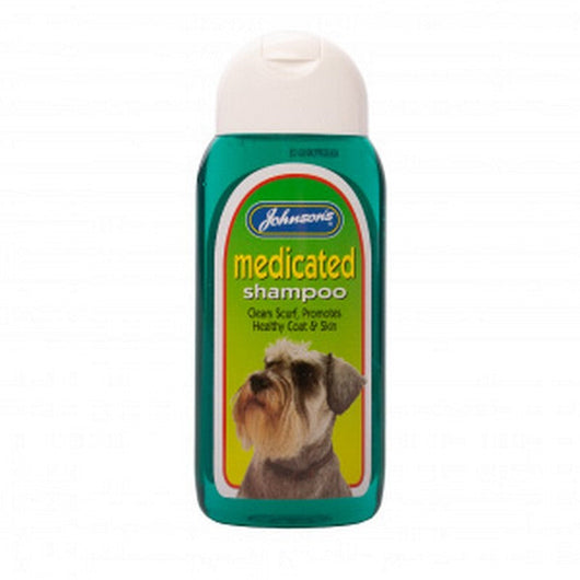 JVP Medicated Shampoo 200ml x 6 Johnsons Veterinary Products
