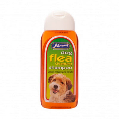 JVP Dog Flea Cleansing Shampoo 200ml x 6 Johnsons Veterinary Products