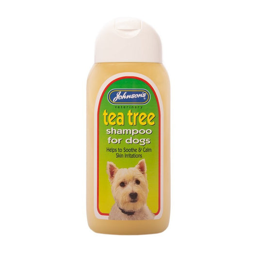 JVP Tea Tree Shampoo for Dogs 200ml x 6 Johnsons Veterinary Products