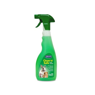 JVP Clean n Safe Disinfectant Small Animal Spray 500ml x 6 Johnsons Veterinary Products