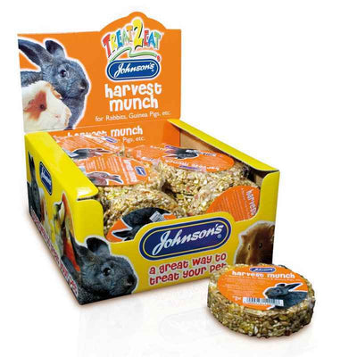 JVP Rabbit & Guinea Harvest Munch x 18 Johnsons Veterinary Products