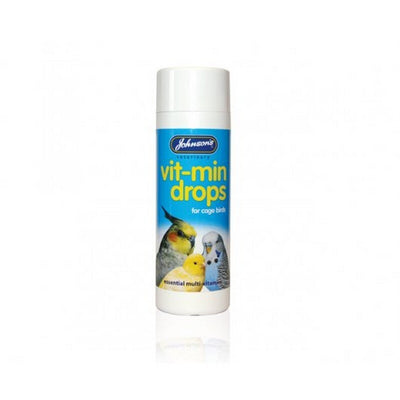 JVP Vit-Min Drops for Caged Birds 100ml x 6 Johnsons Veterinary Products