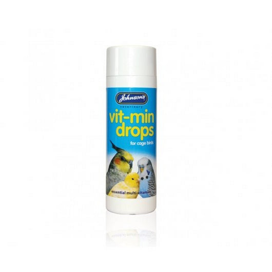 JVP Vit-Min Drops for Caged Birds 100ml x 6 Johnsons Veterinary Products