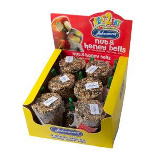 JVP Cockatiel & Parrot Nut & Honey x 15 Johnsons Veterinary Products